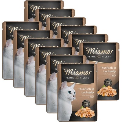 Miamor Feine Filets in Jelly тонзин в сьомгово желе 12 x 100 г