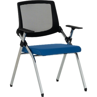 Посетителски стол Carmen 1704 - син (3520913_1)