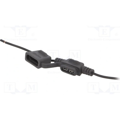 LITTELFUSE FHAC0001LXN Zásuvka; 19mm; 20A; Výv: vodiče; 32V; Pojistka: automobilová ATO