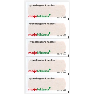 Moje lékárna Náplast hypoalergení strips 100 ks