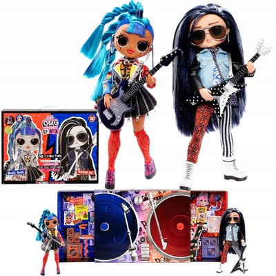 MGA L.O.L. Surprise! O.M.G. Remix Veľké sestry Punk Grrrl a Rocker Boi