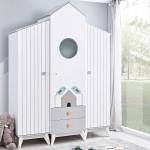 Carmen Еднокрилен гардероб десен bird house (3575236)