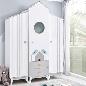 Carmen Еднокрилен гардероб десен bird house (3575236)