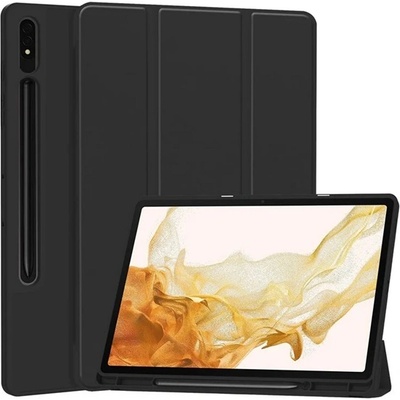Gigapack Samsung Tab S10 Plus LTE / Tab S10 Plus WIFI GIGAPACK Tok стоящ, с кожен ефект, активен FLIP, държач за моливи, ЧЕРЕН GP-163645 (GP-163645)