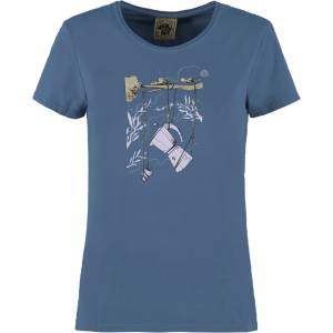 E9 Дамска тениска E9 Women's W-Bond T-shirt - Steel Blue - размер XS (916-7293-0212)