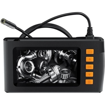 Inspekční kamera P210 s displejem 4,3" IPS LCD, sonda 8mm, pevný kabel 5 m HD-P210-5m