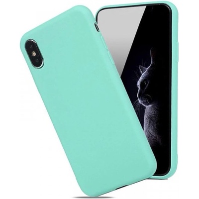 SES Extrapevné silikónové ochranné Apple iPhone XS Max - svetlo modré