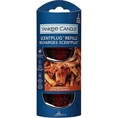 Yankee Candle CINNAMON STICK náhradní náplň pro vůni do elektrické zásuvky 2 ks 18,5 ml