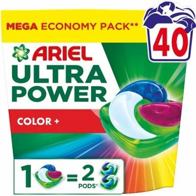 Ariel Ultra Power Color+ Pods prací kapsle 40 PD