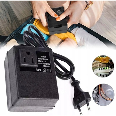 Transformátor 300 W měnič napětí napětí AC