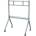 Hisense Стойка, Hisense Mobile cart 65"- 86"; Max Load 80kg, Height adjustable with 3 levels, Silver gray (bracket) + Black (Hanging plate & (WH3309-LK)