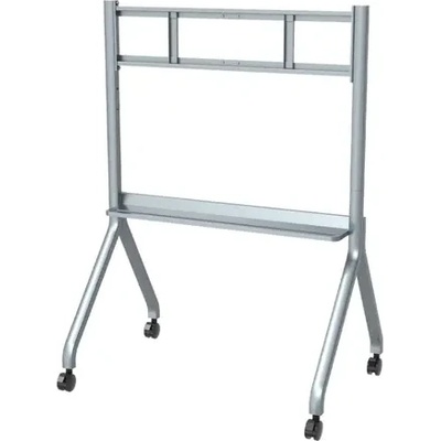 Hisense Стойка, Hisense Mobile cart 65"- 86"; Max Load 80kg, Height adjustable with 3 levels, Silver gray (bracket) + Black (Hanging plate & (WH3309-LK)