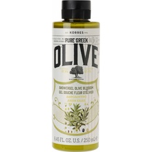 Korres Pure Greek Olive sprchový gél s gréckym extra panenským olivovým olejom s vôňou olivového kvetu 250 ml