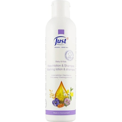 Just Baby & Kids mycí balzám na tělo a vlásky 200 ml