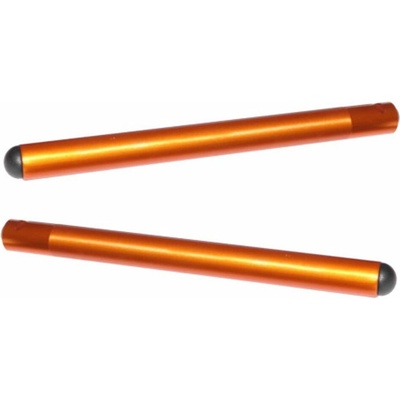 ACCOSSATO Clip-ons ACCOSSATO TB001 aluminium, 280mm without caps, Orange