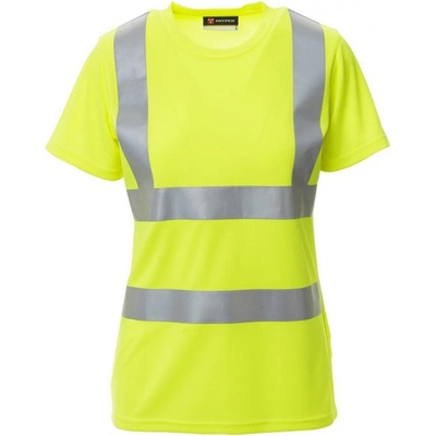 PAYPER avenue lady fluorescent 001483-0028 / Дамска тениска със светлоотразителни ивици - жълта m (001483002801006m)