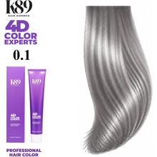 K89 4D Color Experts profesionálna farba na vlasy 0.1 Grey