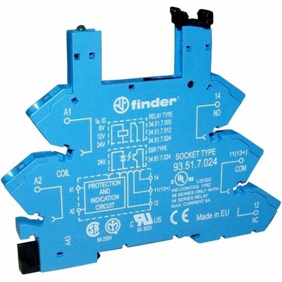FINDER Patice 93.01.7.024, 6-24V DC 93017024