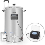 Klarstein Brauheld Pro, малцов котел, 2500 W, 35 l, 30 - 100 ° C, циркулационна помпа, неръждаема стомана (BRD3-Brauheld-Pro35) (BRD3-Brauheld-Pro35) - klarstein