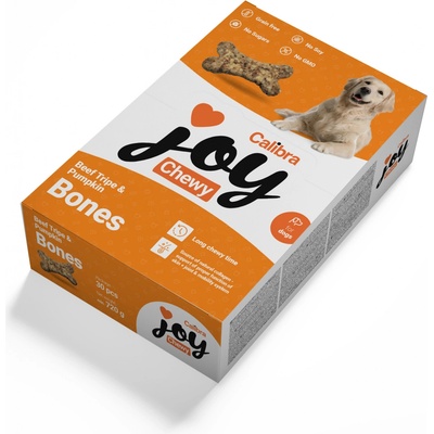 Calibra Joy Dog Chewy Beef Tripe & Pumpkin Bones 720 g