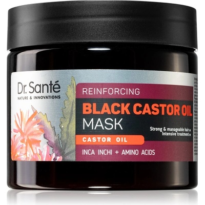 Dr. Santé Black Castor Oil интензивна маска за коса 300ml