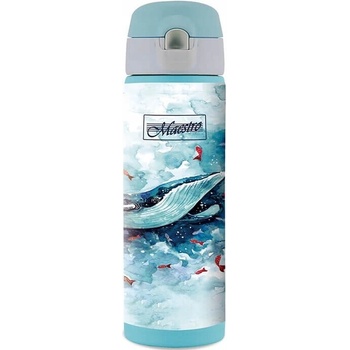 Maestro termohrnček Ocean 400 ml odtiene modrej