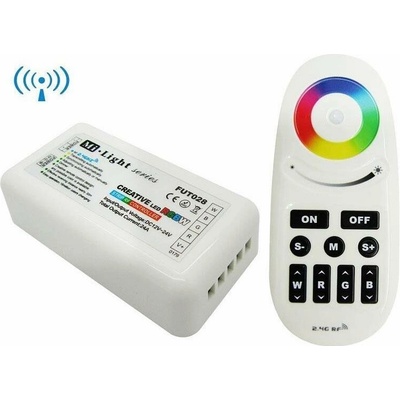 Premiumled RGBW RF regulátor 2,4 G 12V DC + rádiové dálkové ovládání mi-light fut028
