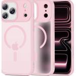 Tech-Protect MAGMAT MagSafe калъф за iPhone 17 Pro матов розов (5906302333899)