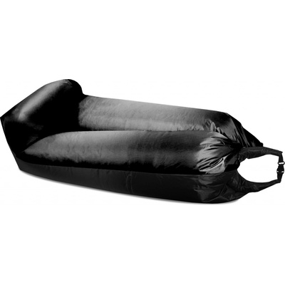 Aga nafukovací vak lazy bag 230x70 cm Černý/Červený