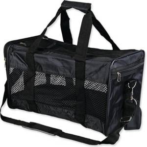 Plaček Pet Products Черна чанта за транспортиране на домашни любимци 27x46, 5 cm Trixie - Plaček Pet Products (G14-28841)