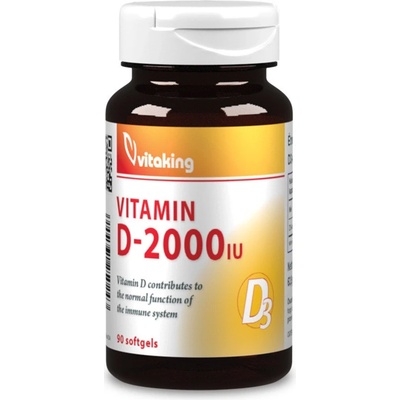 Vitaking Vitamín D3 2000 IU 90 kapsúl