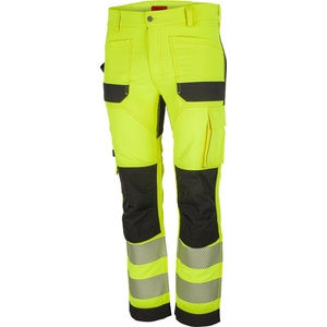 BENNON Bennon erebos ПАНТАЛОНИ КЛАС 2 hi-vis / Мъжки еластични светлоотразителни панталони, клас 2 - черни/hv жълти 58 (0944131581-58)