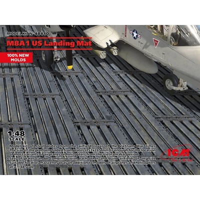 M8A1 US Landing Mat 153x245 mm ICM 48410 1:48
