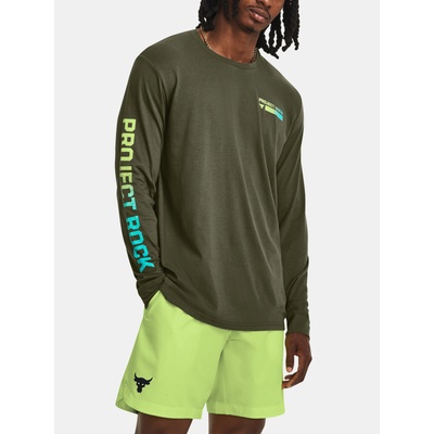 Under Armour UA Project Rock Brahma LS T-shirt Under Armour | Zelen | МЪЖЕ | S