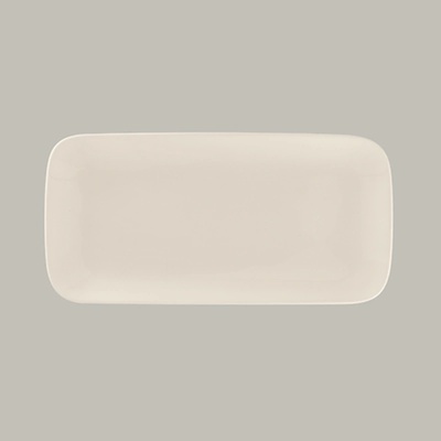 RAK Porcelain Bravura talíř mělký obdélníkový 27,7 x 13,9 cm