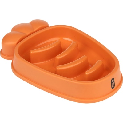 TIAKI mrkva miska pre pomalý príjem potravy 400 ml