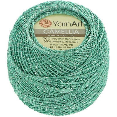 YarnArt Camellia 427 mátovo stříbrná