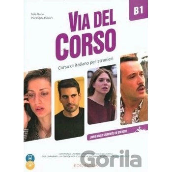 Via del Corso B1 Libro dello studente ed esercizi + CD Audio 2 + DVD video