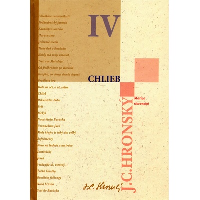 Zobrané spisy zväzok IV - Jozef Cíger Hronský