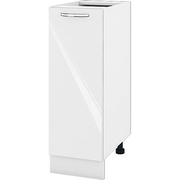 ИРИМ Долен кухненски шкаф Сити БФ-Бяло гланц-05-20 30 см