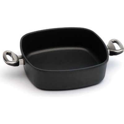 Harecker Excelent Hranatý titanový kastrol 28x28 cm hluboký 10 cm