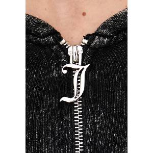 Juicy Couture суичър с цип и качулка дамски с памук MADISON APPLIQUE (JCWAS226320)