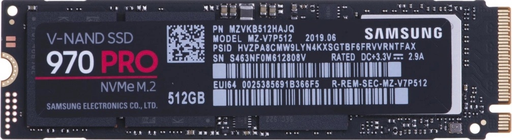Samsung 970 PRO 512GB, MZ-V7P512BW od 2 999 Kč - Heureka.cz