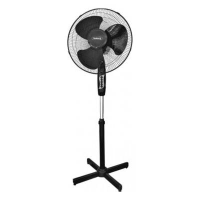 Rosberg R51760AL, 40W, 40cm, 3-fokozatos, Magasságállítás, Oszcillációs, Fekete, Álló ventilátor (5R51760ALB)