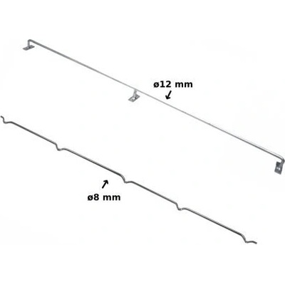 Konzole k uchycení pletiva na zděný nebo kovový sloupek, pozinkovaná 1500 mm, pr. 8mm, balení 1 ks