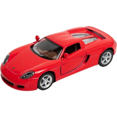 Метална количка Kinsmart - Porsche Carrera GT, 1: 36, червена (60119)