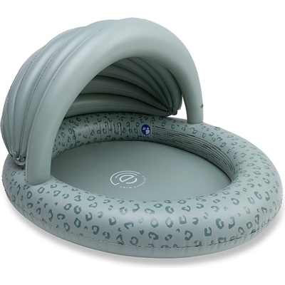 Swim Essentials Swim Essentials: Надуваем басейн Ø100 см. с две въздушни камери за деца от 1 година "Green Leopard (SWE-2023SE506)