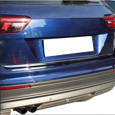 Omtec Nerez chróm kryt spodnej hrany kufra VW Tiguan II 2016+ vr. Allspace