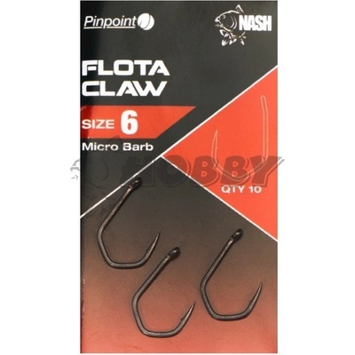 Kevin Nash Bait Flota Claw Barb veľ.6 10 ks