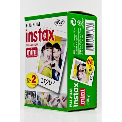 Fujifilm Instax mini glossy film 20 fotografiÍ 16567828 – Zboží Živě